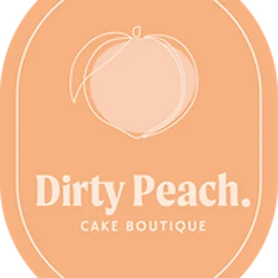 Dirty Peach Cake Boutique logo